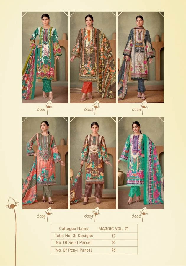Kala Magic Vol 21 Cotton Wholesale Pakistani Print Salwar Suit Catalog — Wholesale Salwar Suits, MPA wholesale from Surat — view 15